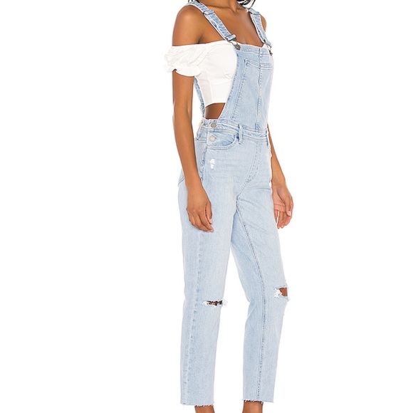 paige sierra denim overalls